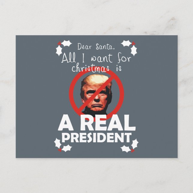 Lo único que quiero para Navidad es presidente (Anverso)