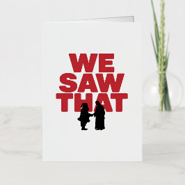 ¡LO VIMOS! Papá Noel y Jesús siempre están mirando