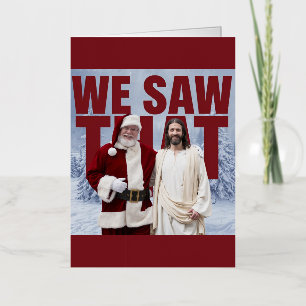 ¡LO VIMOS! Santa y Jesús Siempre Están Vigilando