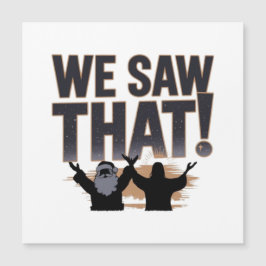 ¡LO VIMOS! Santa y Jesús siempre están vigilando