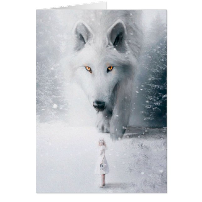 Lobo blanco gigante (Frente)