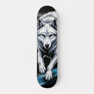 Lobo blanco Patineta 