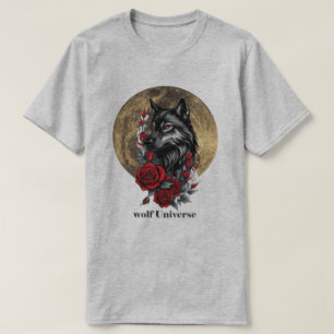 lobo de camiseta