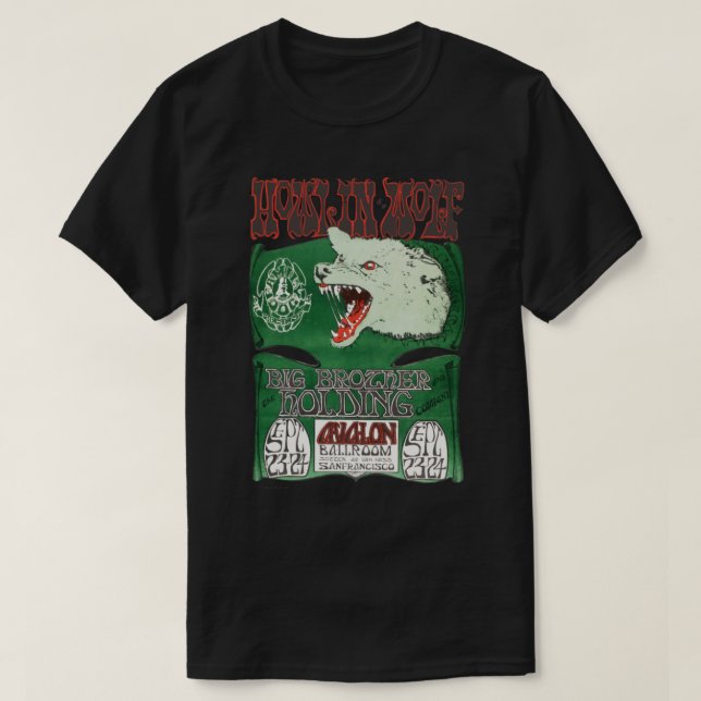 Lobo de Howlin - Camiseta clásica de 1966 (Diseño del anverso)