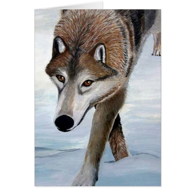 Lobo de madera (Frente)