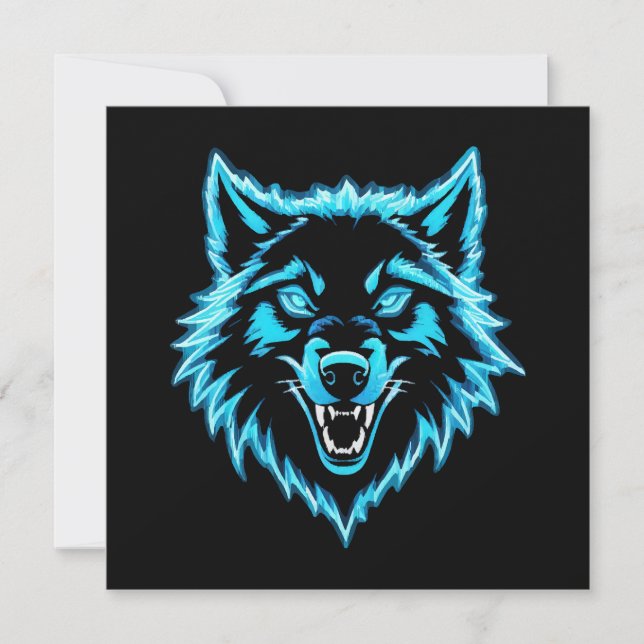 Lobo de neón (Anverso)
