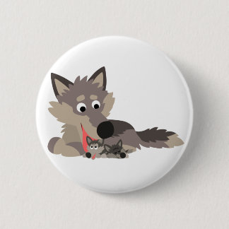 Lobo de Personalizado y botón de puntas
