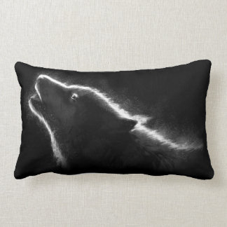 Lobo en la almohada oscura