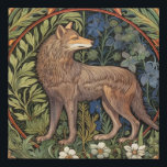 Lobo en la novela del arte forestal<br><div class="desc">Lobo en el estilo de arte de los bosques al estilo de los nuevos.</div>