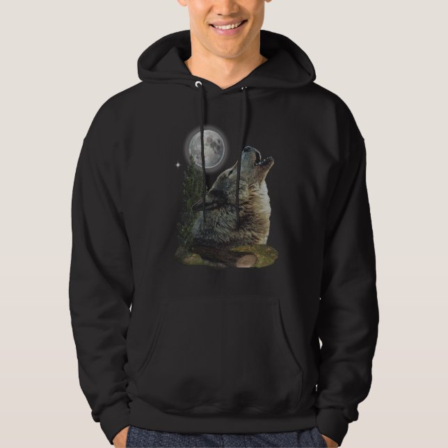 Lobo en las camisetas de la noche (Anverso)