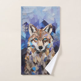 Lobo Geométrico Montaña