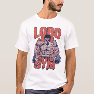 Lobo | La camiseta gráfica de poder del gimnasio A