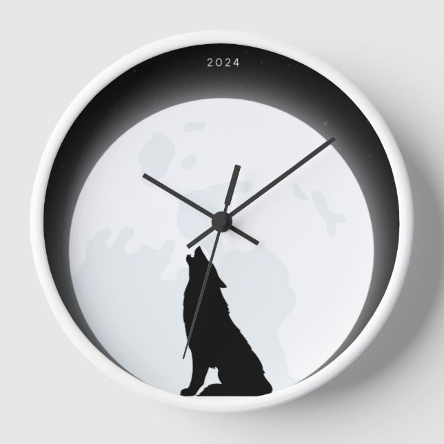 lobo lunar interno de reloj (Anverso)