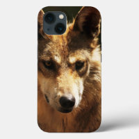 Lobo o Mascota iPhone 13 Funda