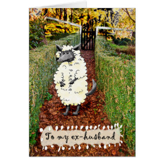 Lobo vestido de oveja, al ex marido, humor.