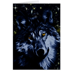 Lobo y estrellas