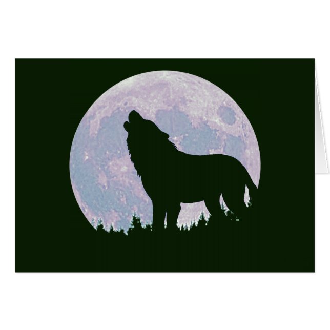 lobo y luna (Anverso (Horizontal))
