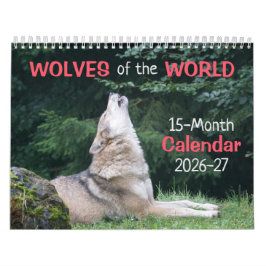 Lobos del mundo 15 Mo. Calendario 2025-26