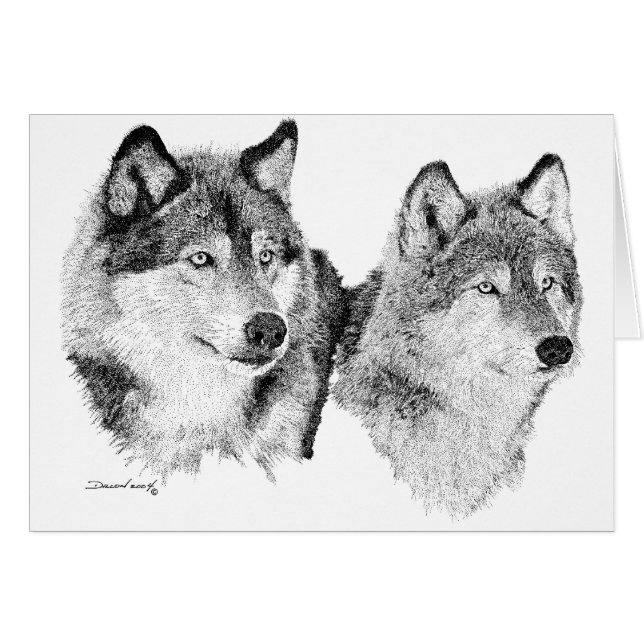 Lobos solitarios (Anverso (Horizontal))
