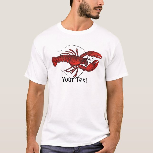 Lobster 3 camiseta básica para hombres (Anverso)
