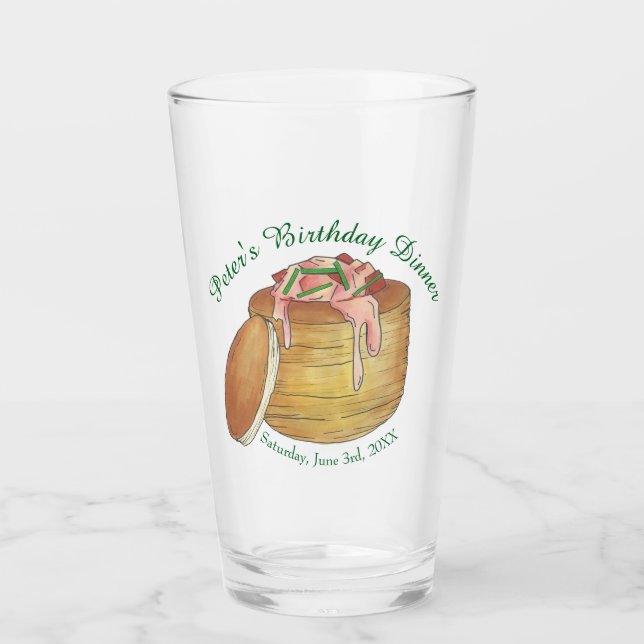 Lobster Newburg Newberg Fiesta de la cena de pesca (Anverso)