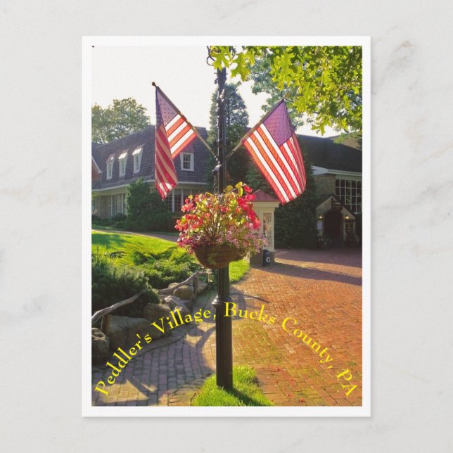 Localidad de Peddler, condado de Bucks, postal de  (Anverso)