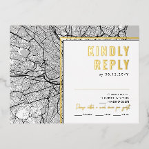 Localizador de amor de Boston | Tarjeta de respues