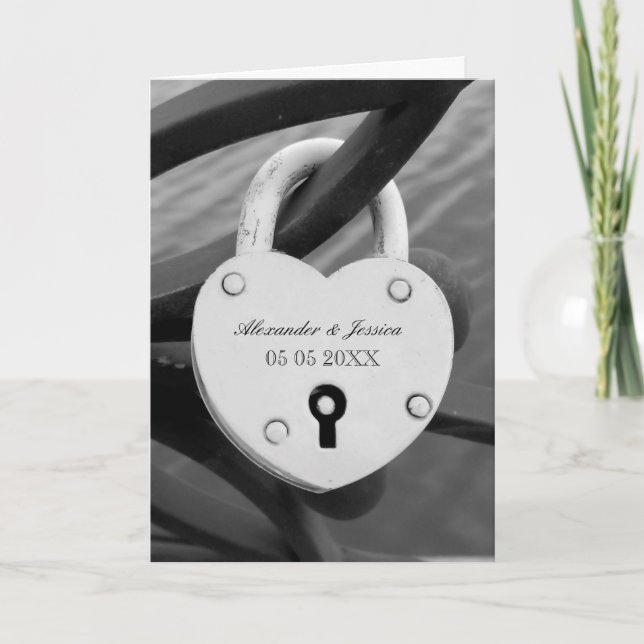 Localizador de amor en tarjetas de felicitación de (Anverso)