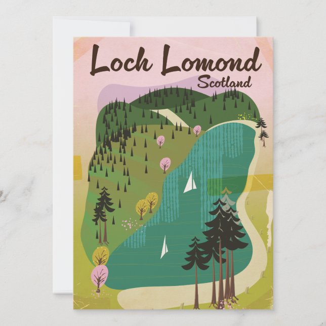 Loch Lamond Escocia (Anverso)