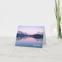 Loch Leven, tarjeta de felicitación de Escocia