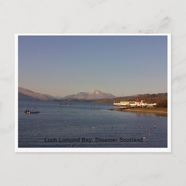 Loch Lomond Bay, postal (Anverso)