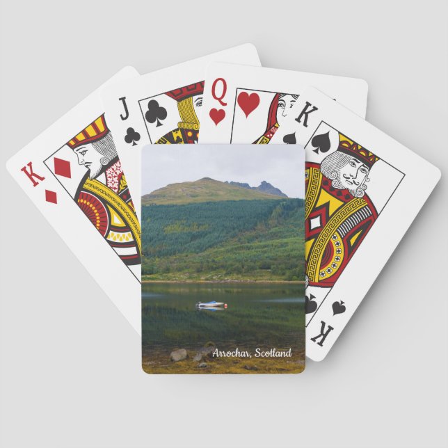 Loch Long, Arrochar, Escocia Jugando cartas (Reverso)