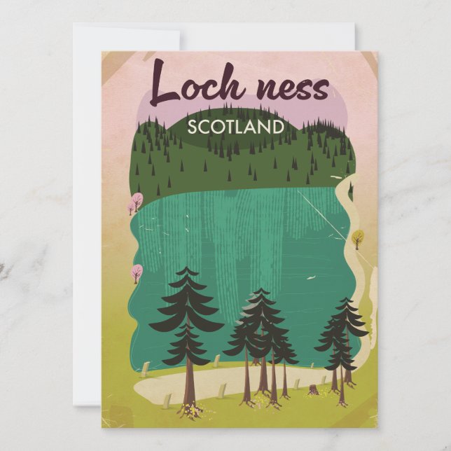 Loch Ness Escocia (Anverso)