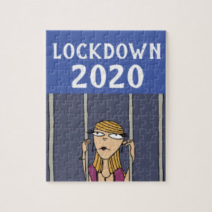 LOCKDOWN 2020 PANDEMIC JIGSAW PUZZLE