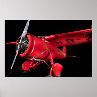 Lockheed Vega 5B, impresión de lienzo Amelia Earha
