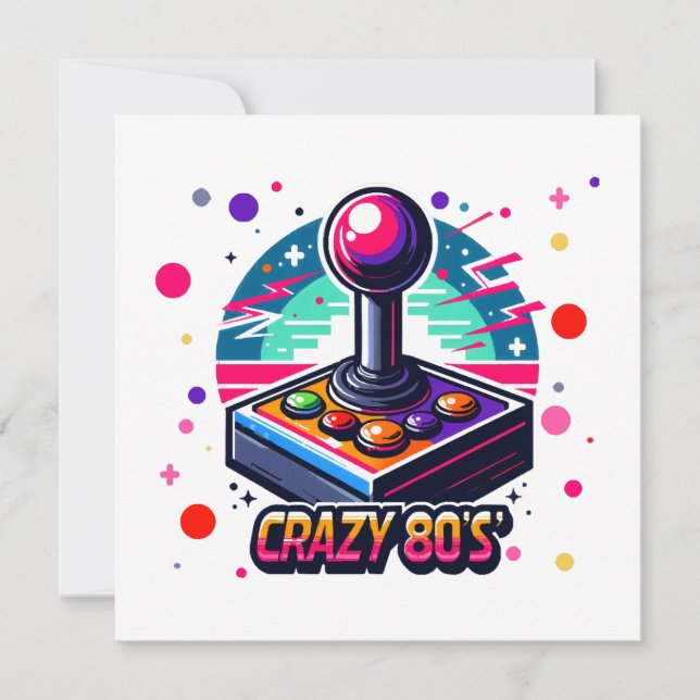 loco estilo de la vieja escuela de los 80 (Anverso)