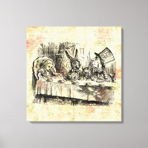 Loco odia a la Fiesta del té Alice en el arte de 