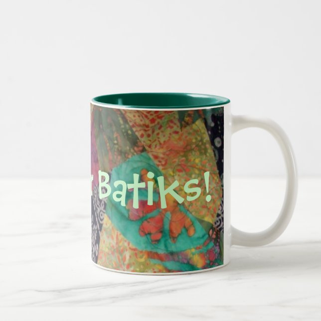 Loco para la taza de los batiks (Derecha)