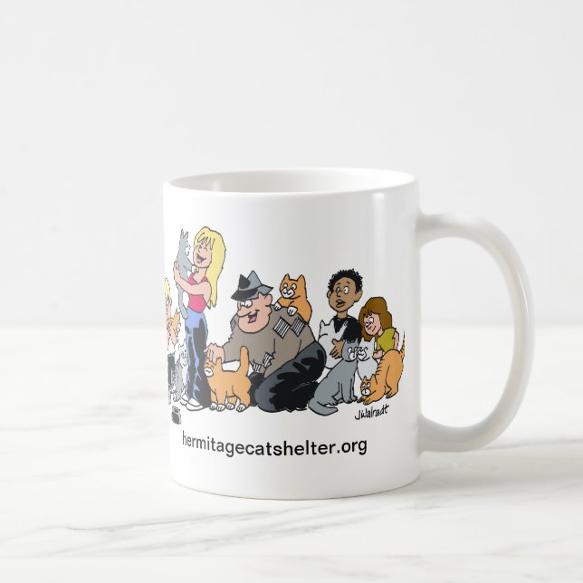 Loco para la taza de los gatos (Derecha)