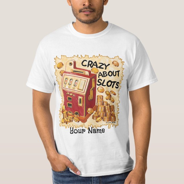 Loco por las camisetas tragamonedas (Anverso)