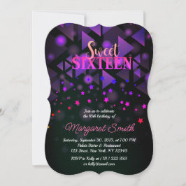 ¡Loco, vamos fiesta! Dulce 16 Invitación