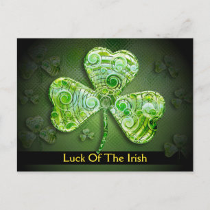 Loco y único - Irlandés por un día - postal