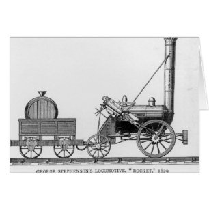 Locomotora de George Stephenson, "Rocket", 1829