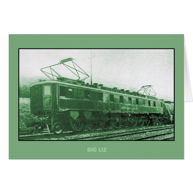 Locomotora de la clase FF1 del ferrocarril de (Anverso (Horizontal))