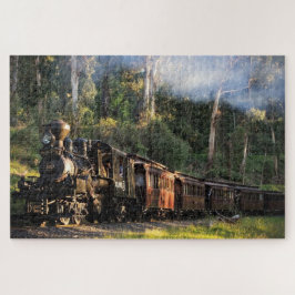 Locomotora de tren de vapor #17 Rompecabezas 1014 