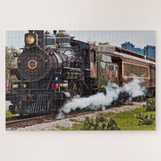 Locomotora de tren de vapor #24 Rompecabezas 1014