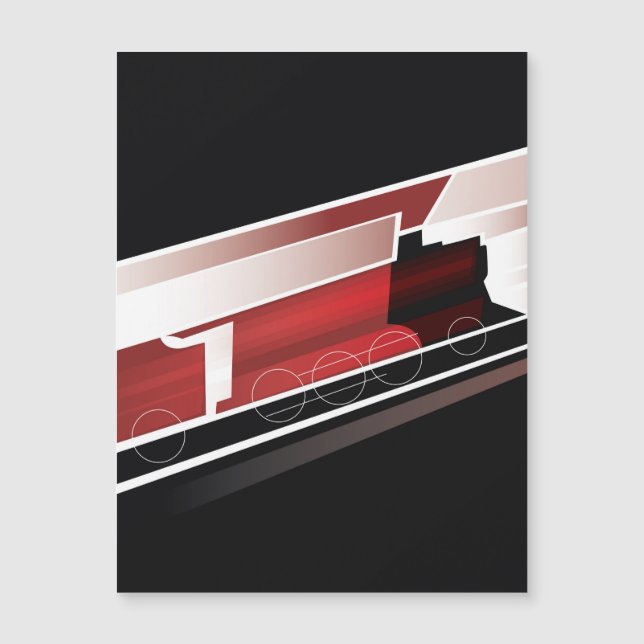 Locomotora de vapor (Anverso)