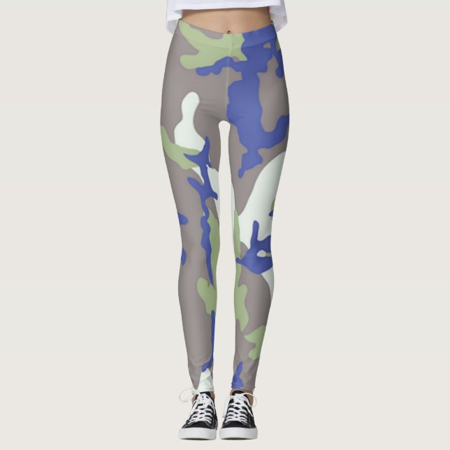 Locos Camo Chicas Leggings (Anverso)
