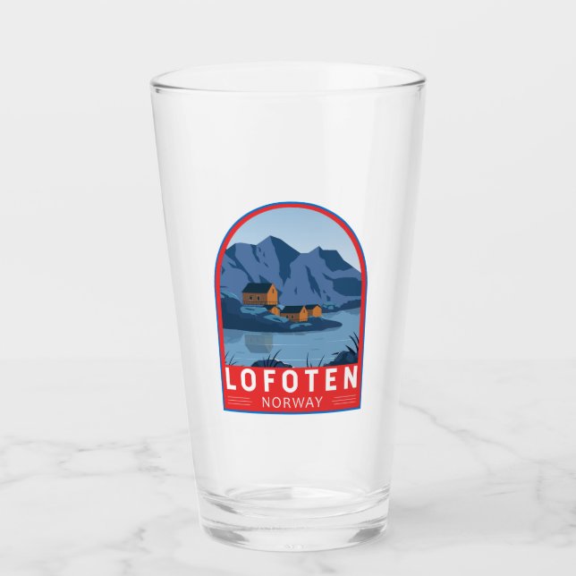 Lofoten Noruega Viaje Arte de época (Anverso)