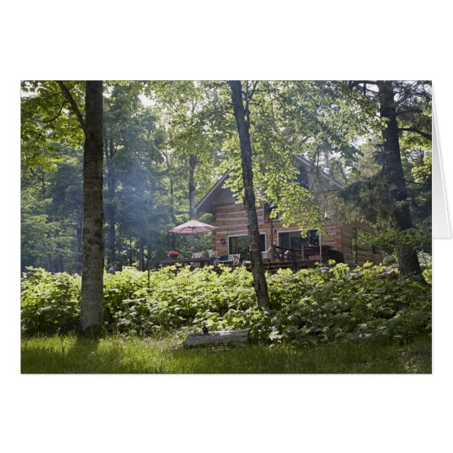 Log Cabin Woods (Anverso (Horizontal))